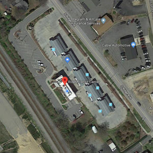 Satellite view of our location